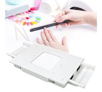 Aspirateur à Ongles Professionnel Avec Filtre, Ventilateur à Turbine Puissant, DéMarrage Par Bouton Led, Pour Ongles Naturels Et Artificiels