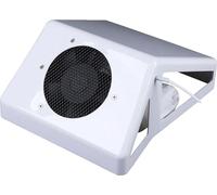 Aspirateur à ongles, puissance max 80W, design ergonomique incliné, sac à poussière réutilisable, BLANC