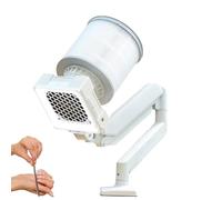 Aspirateur à ongles universel de bureau fixe, aspirateur vertical avec éclairage LED, aspiration réglable, support métallique à angle réglable, collecteur de poussière professionnel
