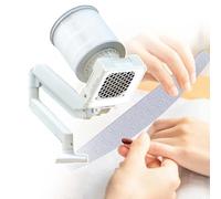 Aspirateur à Ongles Universel Fixe, Avec Base Fixe, Lampe Led IntéGréE, Filtre Interchangeable, Support MéTallique à Angle RéGlable