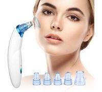 Aspirateur à pores électriques points noirs rechargeables avec 5 sondes d'aspiration bleu Bleu G