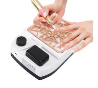 Aspirateur À Poussière D'Ongles Machine Portable Rechargeable À Vitesse