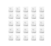 Aspirateur, accessoires de sac à poussière, pièces de rechange de boîte à poussière, boîte à poussière, remplacement de boîte à poussière, compatible for Cecotec Conga 2290 (Color : 25 pcs)