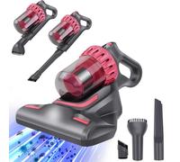 Aspirateur anti-acariens avec capteur de poussière, aspirateur à main pour matelas, élimine 99,99 % des bactéries allergiques, allergènes, punaises de lit, 10 kPa
