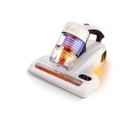 Aspirateur anti-acariens J200 Aspirateur pour matelas Avec tasses doubles intégrées Aspiration de 13 KPa lampe UV Air chaud à 60 ? Ecran LED