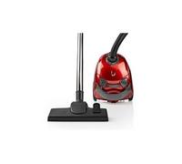 Aspirateur avec sac 1,5l rouge 700 w rayon d'action 7m 78db vcbg100rd