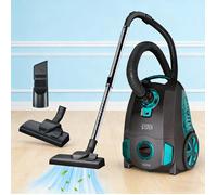 Aspirateur avec sac , Aspirateur traîneau sans sac, avec brosse turbo rotative format de marque allemande - Capacité du sac 3 L