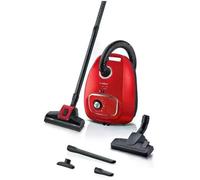 Aspirateur avec sac - BOSCH - BGB41PET1 - Puissance 600 W - Capacité 4 l - Couleur rouge