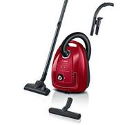 Bosch Série 4 BGD38RD1H, Aspirateur avec Sac, Rouge