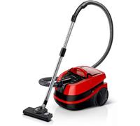 Bosch Aspirateur cylindrique Serie 4 BWD421PET – 2100W sec et humide, 5L, HEPA, 12m, noir/rouge