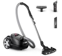 Philips Aspirateur avec sac Série 8000 Performer LED – 900 W, Brosse TriActive+ LED, HEPA, Noir