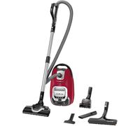 Aspirateur Avec Sac, Silencieux, Performant, Basse Consommation D¿Énergie, Haute Filtration, Capacité 4,5 L, Accessoires Poils D'Animaux, Fabriqué En France, Silence Force, Rouge Ro7473Ea