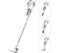 Midea MCS2045IT Aspirateur, 2 en 1 Balai électrique avec Fil, aspirateur Puissant 15 kpa, Technologie cyclonique et sans Sac, répond à diverses scènes de Nettoyage, Blanc et Argent