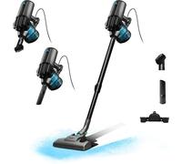 Aspirateur Balai Avec Câble Conga Thunderbrush 560. 600W,Vertical Et À Main,Léger,Basse Consommation,Technologie Cyclonique,Filtre Haute Efficacité,Rayon D¿Action 6M,2 Accessoires