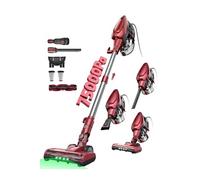 Aspirateur balai Blitz C9 - Avec Fil - Autoportant - Brosse Anti-Emmêlement - Rouge