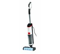 Aspirateur balai laveur vapeur - POLTI RollySteam WD10 - 7000 Pa - 0,6 L - Noir / Blanc