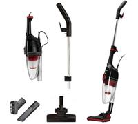 Aspirateur balai - MPM - 600W - Léger - 2-en-1 - Rouge/Noir