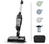 Rowenta X-COMBO ALLERGY GZ3039WO aspirateur balai et balai électrique Aspirateur traineau Batterie Sec&humide Sans sac 0,55 L Noir, Bleu