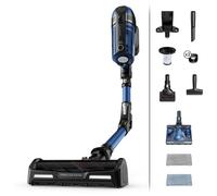 Rowenta RH98C0 Aspirateur-balai 2 en 1 Batterie Sec&humide Sans sac 0,9 L 320 W Bleu, Gris