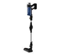 Rowenta RH20C0 Aspirateur-balai 2 en 1 Batterie Sec&humide Sans sac 0,4 L 250 W Argent, Bleu
