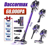 Aspirateur Balai sans Fil 68000Pa-Multifonctions 8 en 1- Aspirateur sans Fil 650W-Moteur sans Balais-Batterie Amovible