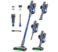 Aspirateur Balai sans Fil, avec Écran LED, Brosse Anti-Enchevêtrement