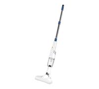 Aspirateur Balai sans Fil, balais électriques, aspirateur Balai avec Fil, 30Mins/1200 mAh LED, avec Brosse à Plancher Améliorée, Léger et Silencieuse- pour Tapis, Sols Durs, Poils d'animaux (Blanc)