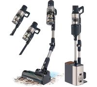 Aspirateur Balai Sans Fil Conga Rockstar 5500 Hurricane Station Flex. Aspirateur Sans Fil Base Auto-Vidante,220 Aw De Puissance,700W,90' D'Autonomie,Technologie Hairless Brush Et Mode Auto