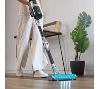 Aspirateur-Balai Sans Fil Conga Rockstar 880 Ultimate Ergoflex. Moteur Numérique,3 En 1,480 W Et 130 Aw,100 Minutes D'Autonomie,Technologie Cyclonique,2 Brosses,Tube Flexible