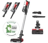 Hoover HF910H 011 Aspirateur balai Batterie Sec EPA Sans sac 0,7 L 350 W Rouge, Titane 4 Ah