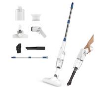 Aspirateur balai sans fil JOULLI - 6000pa - Légère et longue durée - Sans sac - Blanc