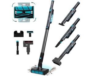 Aspirateur balai sans fil léger 2 en 1 pour tapis