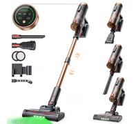 Aspirateur balai sans fil Proscenic P11 Ultra, 40 kPa, 450 W, puissant, LED GreenEye, brosse anti-enchevêtrement, télescopique et léger, pour tapis, poils d'animaux, sols durs et voitures
