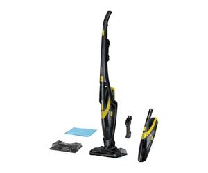 Aspirateur balai sans fil SENCOR SVC 0741YL-EUE3 3 en 1 avec unité à main détachable, fonction serpillière, filtre HEPA, LED, noir et jaune