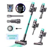 Aspirateur balai sans fil - SMARTAI - SmartAI V5 - 65 kPa - Autonomie 70 min - 1,5 L