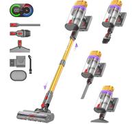 Aspirateur balai sans fil - SVATV - V15 Ultra - 600W - 58Kpa - 70 min autonomie - Double écran - 1,8L capacité