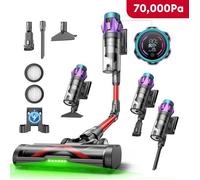 Aspirateur Balai Sans Fil - ULTENIC - UP18 Power Pro - Ultra Puissant - 600 W -150 AW - Autonomie 80min - Batterie Amovible