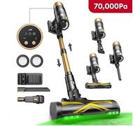 Aspirateur Balai sans Fil -ULTENIC -UU15 -Auto-Portant-150AW/580W- 70Min/70KPa- Greeneye Technologie- Écran LED- Batterie Amovible