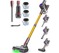 Aspirateur Balai sans Fil VACTechPro,35kPa Aspirateur sans Fil 6 en 1,35 Minutes d'Autonomie avec Batterie Amovible,pour Le Nettoyage de Tous Types de Sols et Tapis
