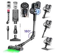 Aspirateur Balai Sans Fil - YANHAMA - 550W - 45Kpa - 1.6L - Autonomie 60min - Noir