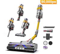 Aspirateur Balai Sans Fil - YOIMOIMO - 650W - 80000 Pa - 70 Min - Charge rapide sur le support - Vidange D'Une Seule Main
