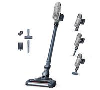 Rowenta X-Pert 6.60 Aspirateur Balai sans fil, Léger, Puissance 100W, Autonomie 45min, Efficace sur tous Types de Sols, LED RH6836EO, Gris