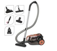 Aspirateur cyclonique sans sac MPM MOD-25 750W Noir/Orange - Capacité 1,1L - Silencieux