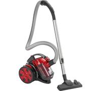 Clatronic Aspirateur cyclonique BS 1308 – Sans sac, filtre HEPA – Rouge