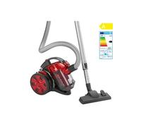 Aspirateur Cyclonique sans Sac, filtre HEPA, Classe Energétique A,, BS 1308, 700, Rouge