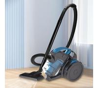 Aspirateur cylindrique sans sac, nettoyeur de sols durs haute puissance 2000 W, capacité de 1,5 litre, cordon d'alimentation de 5 m, filtre HEPA à 4 étapes, outil turbo pour poils d'animaux, poussière