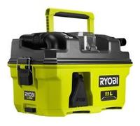 RYOBI - Aspirateur d'atelier 18V ONE+ - 11,8 kPa - collecteur 11 L - Avec accessoires & adaptateur pour outils ONE+ - RV1811
