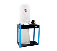 Aspirateur d'atelier à copeaux triphasé 165 L LEMAN ASP165T