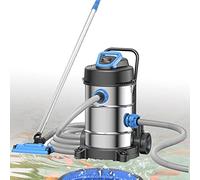 Aspirateur de Bassin, aspirateur Automatique de Piscine 1700W, aspirateur de Bassin avec tête d'aspiration et Tuyau d'égout, pour piscines, étangs à Poissons, piscines