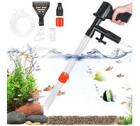 Aspirateur de Boues d'Aquarium - ZGEER - 5 en 1 - Nettoyage Efficace - Changement d'Eau Rapide - 220 cm